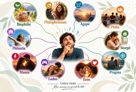 Les différentes façons d’aimer : Biophilie, Agapè, Philia, Storgê, Éros et autres formes d’amour