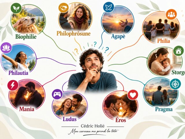 Les différentes façons d’aimer : Biophilie, Agapè, Philia, Storgê, Éros et autres formes d’amour